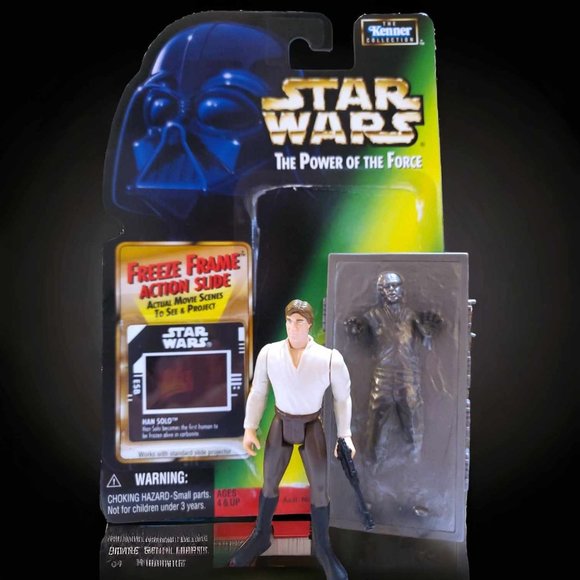 Star Wars - Han Solo in Carbonite - 1997 Kenner w/ Freeze Frame - Loose - Picture 1 of 5